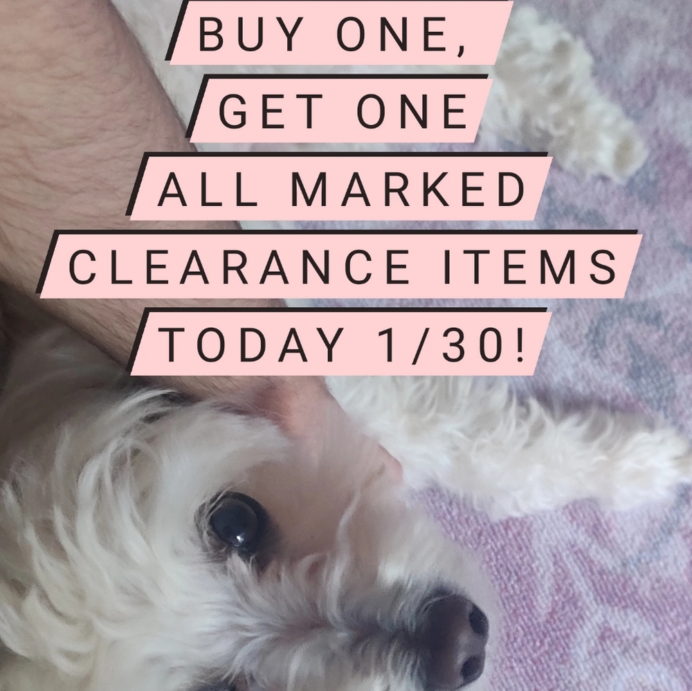 BOGO on Clearance Items